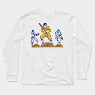 1900 Japanese Baseball Long Sleeve T-Shirt