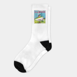 1920's New Orleans Socks