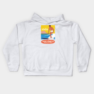 1950 Aloha Hawaii Kids Hoodie
