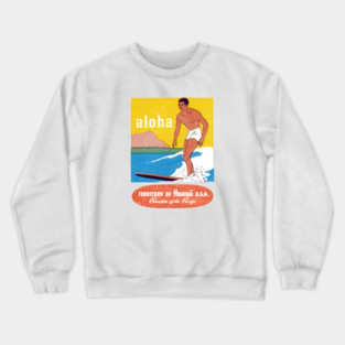 1950 Aloha Hawaii Crewneck Sweatshirt