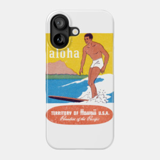 1950 Aloha Hawaii Phone Case