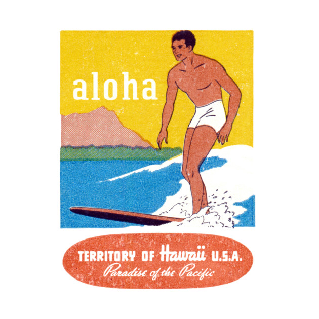 1950 Aloha Hawaii by historicimage