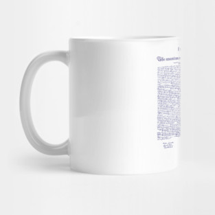 1776 American Declaration of Independence Mug