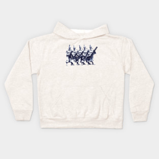 1920 Jazz Clowns Kids Hoodie