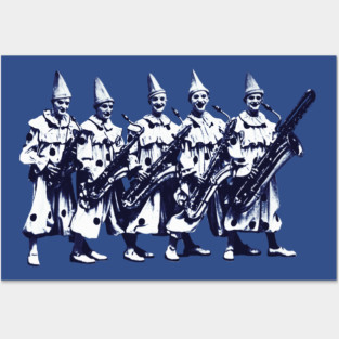 1920 Jazz Clowns Posters and Art