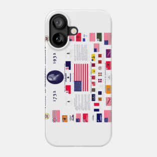 1932 Flags of American Liberty Phone Case