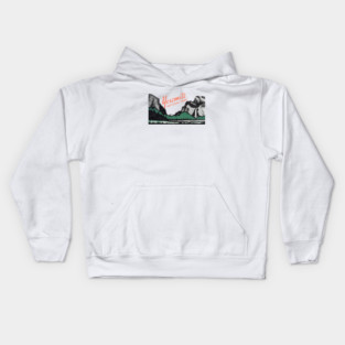 1940 Yosemite National Park Kids Hoodie