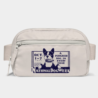 1933 National Dog Week Bag