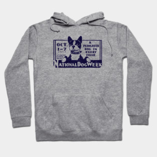 1933 National Dog Week Hoodie