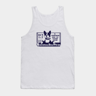 1933 National Dog Week Tank Top