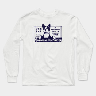 1933 National Dog Week Long Sleeve T-Shirt