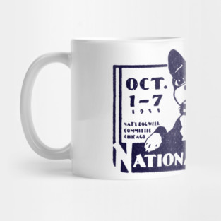 1933 National Dog Week Mug