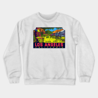 1960s Olvera Street Los Angeles Crewneck Sweatshirt