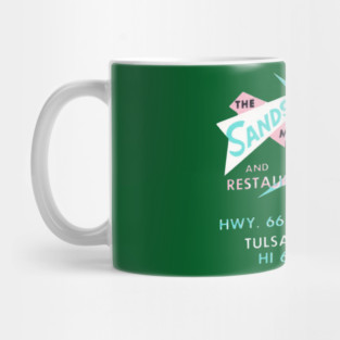 1950s Sands Motor Hotel on Route 66 Mug