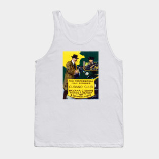 Vintage Cubano Club Cigars Tank Top