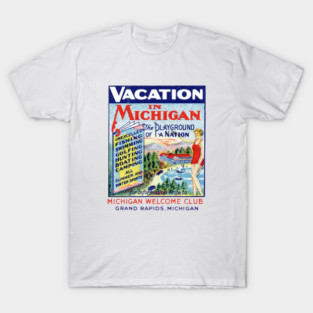 1920s Vacation in Michigan T-Shirt