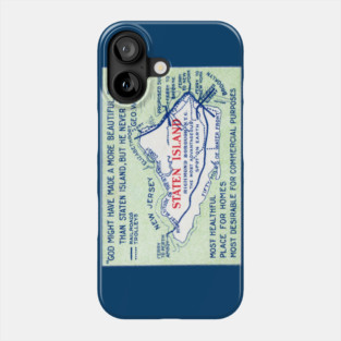 1920 Staten Island New York Phone Case