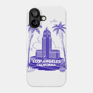 1935 Los Angeles City Hall Phone Case