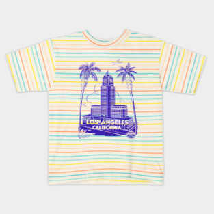 1935 Los Angeles City Hall Kids T-Shirt