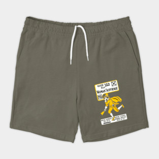1915 Vote Yes on Womens Suffrage Shorts