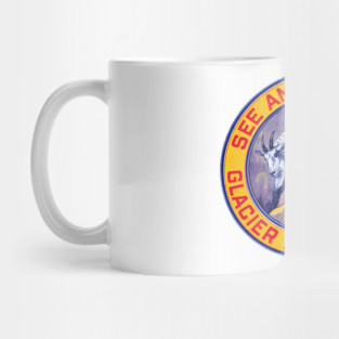 1930s Glacier National Park Mug