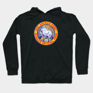 1930s Glacier National Park Hoodie