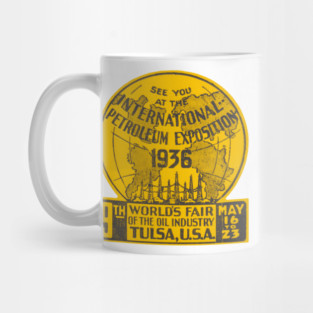 1936 Tulsa Oklahoma Oil Expo Mug