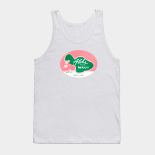 1950's Aloha from Maui Hawaii Tank Top