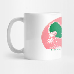 1950's Aloha from Maui Hawaii Mug