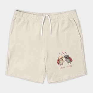 Love Pugs Shorts