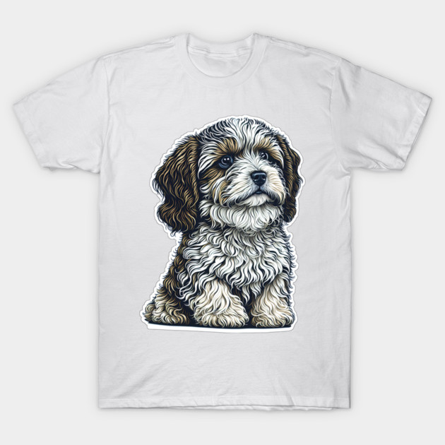 Proud Havanese Puppy Dog T-Shirt by SymbioticDesign