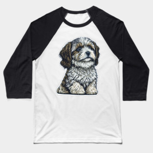 Proud Havanese Puppy Dog Baseball T-Shirt