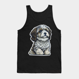 Proud Havanese Puppy Dog Tank Top