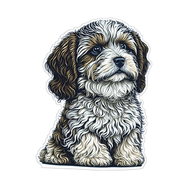 Proud Havanese Puppy Dog by SymbioticDesign