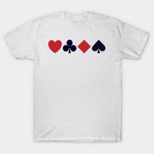 Playing Card Suits T-Shirt