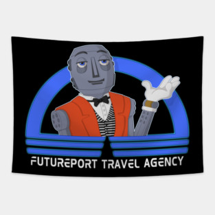 Futureport Travel Agency Tapestry