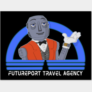 Futureport Travel Agency Posters and Art