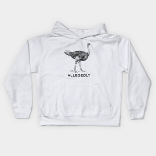 Allegedly Ostrich Kids Hoodie