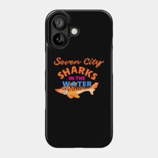 Portsmouth Tiger Sharks In The Water Phone Case