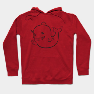 Narwhal for Light Shirts Hoodie