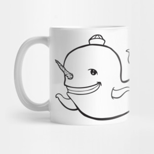 Narwhal for Light Shirts Mug