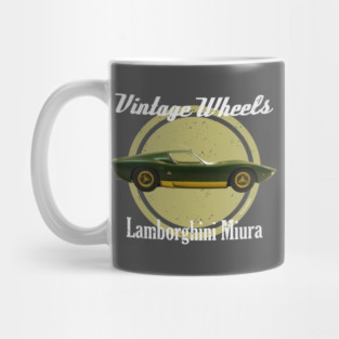Vintage Wheels - Lamborghini Miura Mug