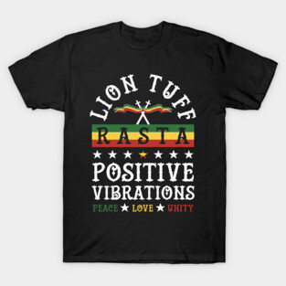 Lion Tuff Positive Vibrations T-Shirt
