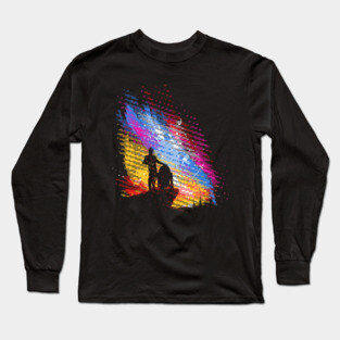 sunset on tatooine Long Sleeve T-Shirt