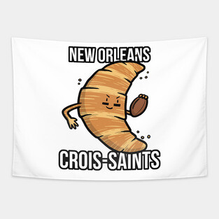 New Orleans Crois-saints Tapestry