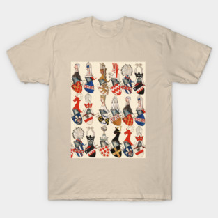 COAT OF ARMS OF PARTECIPANTS OF MEDIEVAL TOURNAMENT IN PRUSSIA T-Shirt