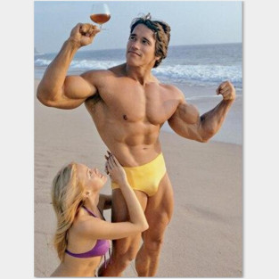 Arnold Schwarzenegger // 80s Summer Posters and Art