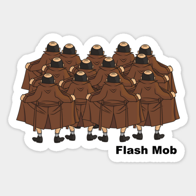 Flash Mob Magnet by Cosmo Gazoo