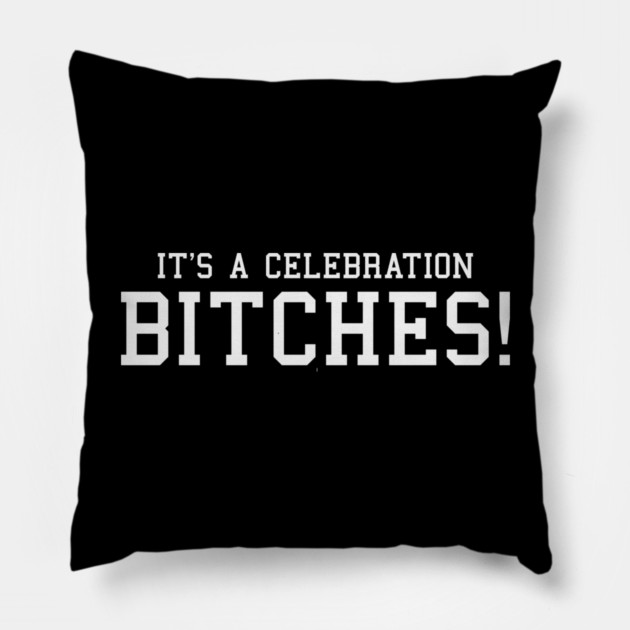 It's A Celebration Pillow by Cosmo Gazoo