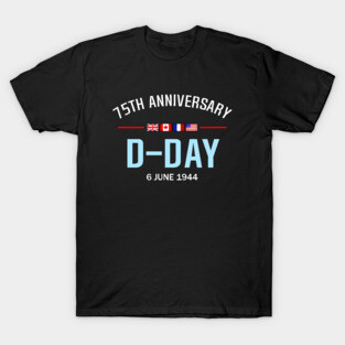 D-Day 75 Year Anniversary T-Shirt